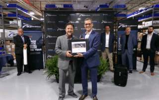 Recently named exclusive worldwide Honeywell Control Systems distributor, S3 AeroDefense, represented by S3 President Aksel Sidem, proudly accepts the Honeywell 2024 Defense & Space Channel Partner of the Year Award.